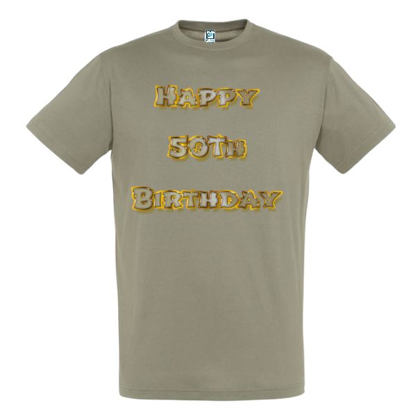 Tricou bărbat - Happy 50th Birthday - imagine 9