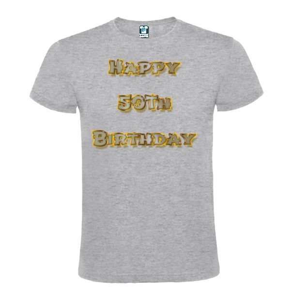 Tricou bărbat - Happy 50th Birthday - imagine 6