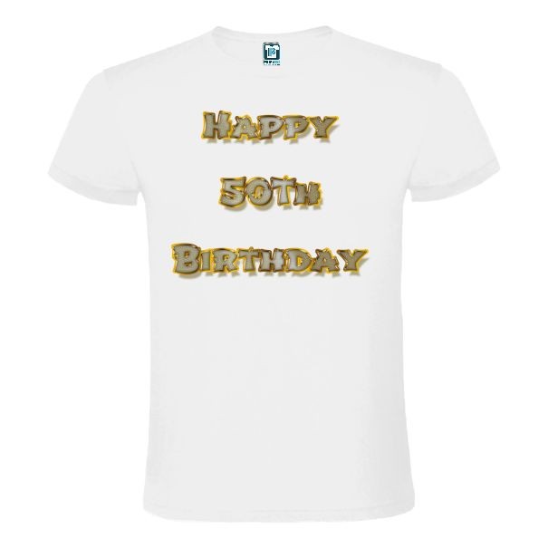 Tricou bărbat - Happy 50th Birthday - imagine 2