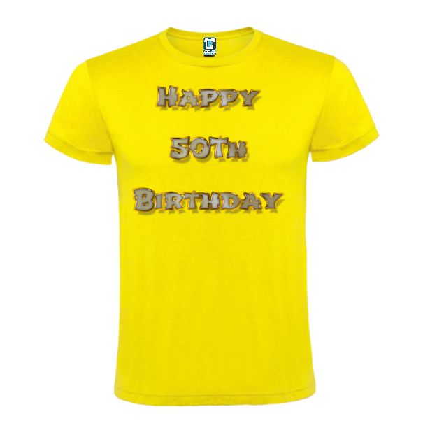 Tricou bărbat - Happy 50th Birthday - imagine 5