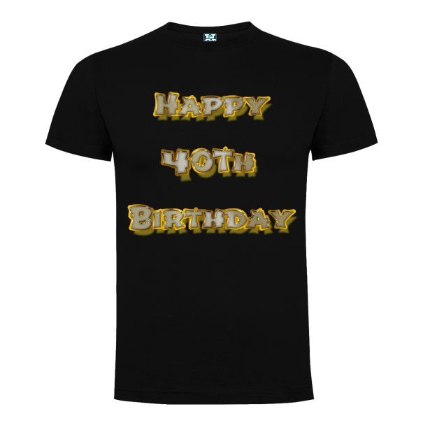 Tricou bărbat - Happy 40th Birthday - imagine 7
