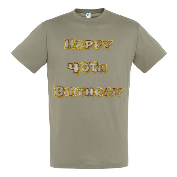 Tricou bărbat - Happy 40th Birthday - imagine 10