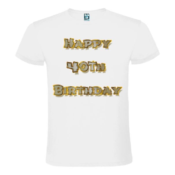 Tricou bărbat - Happy 40th Birthday - imagine 2