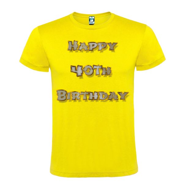 Tricou bărbat - Happy 40th Birthday - imagine 5