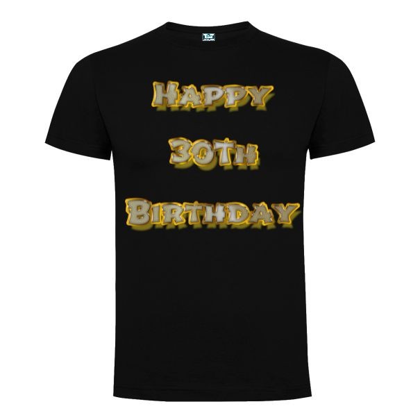 Tricou bărbat - Happy 30th Birthday - imagine 7