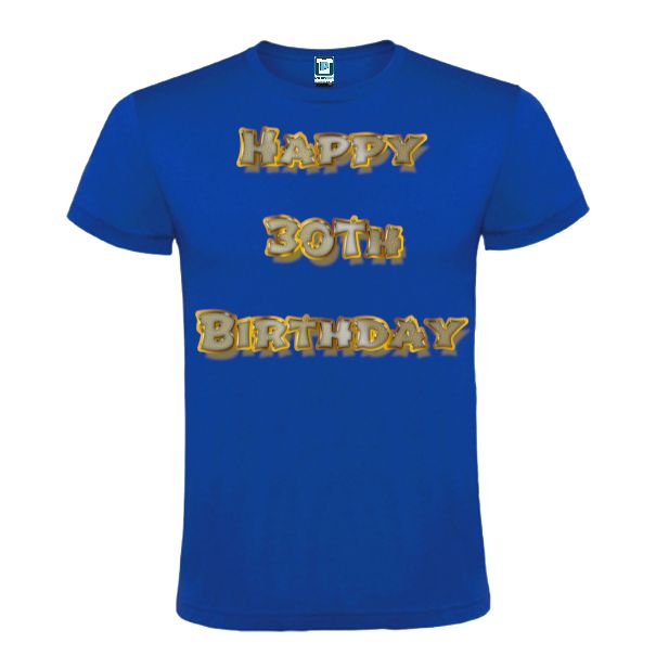 Tricou bărbat - Happy 30th Birthday - imagine 4