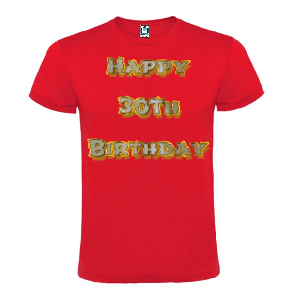 Tricou bărbat - Happy 30th Birthday - imagine 8