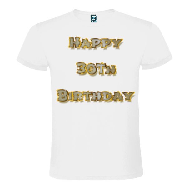 Tricou bărbat - Happy 30th Birthday - imagine 2