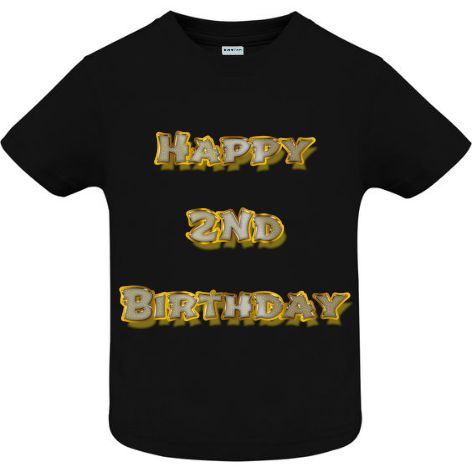 Tricou copii - Happy 2nd Birthday - imagine 6
