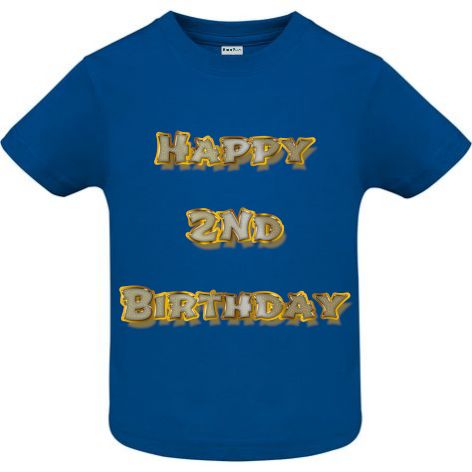 Tricou copii - Happy 2nd Birthday - imagine 4