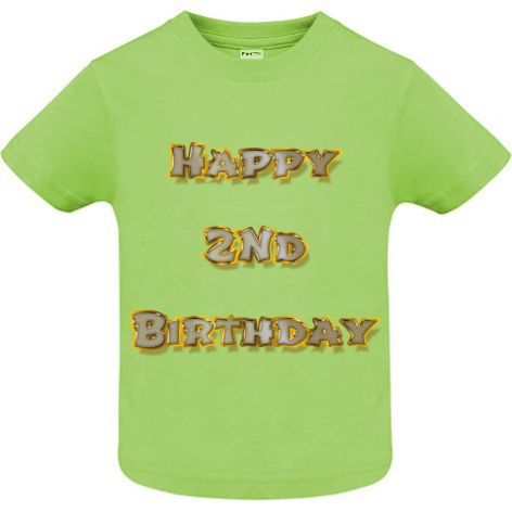 Tricou copii - Happy 2nd Birthday - imagine 9
