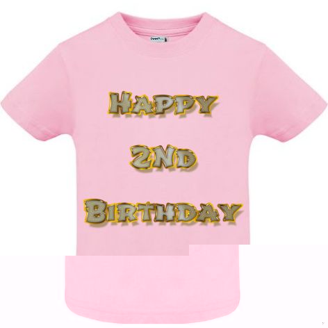 Tricou copii - Happy 2nd Birthday - imagine 8