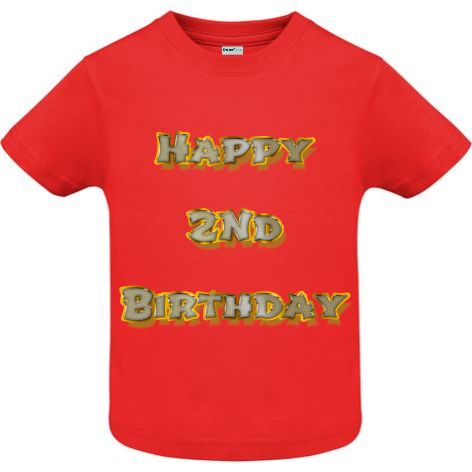 Tricou copii - Happy 2nd Birthday - imagine 7