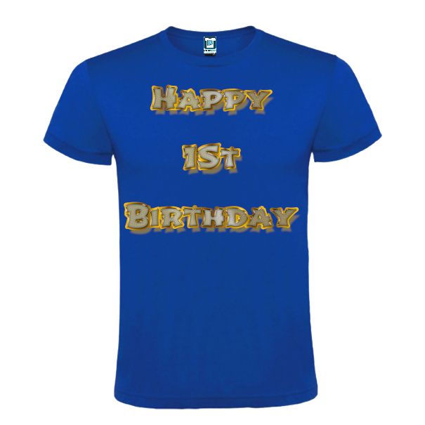 Tricou bărbat - Happy 1st Birthday - imagine 4