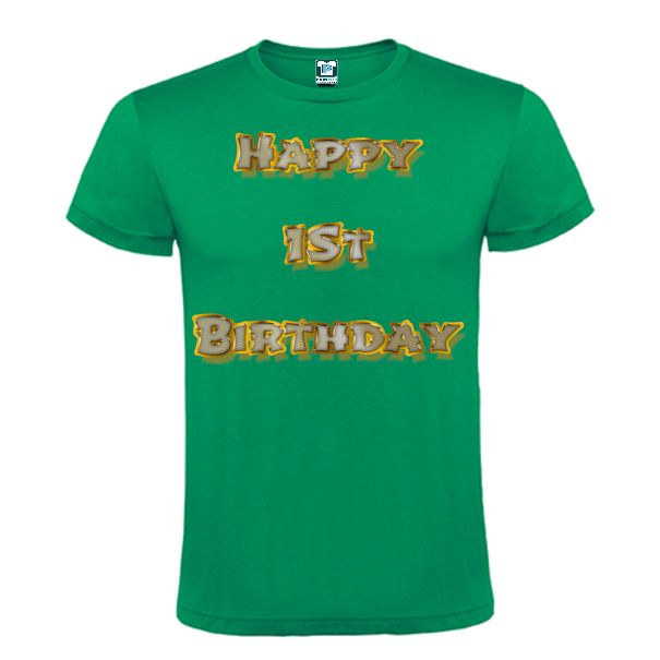 Tricou bărbat - Happy 1st Birthday - imagine 9