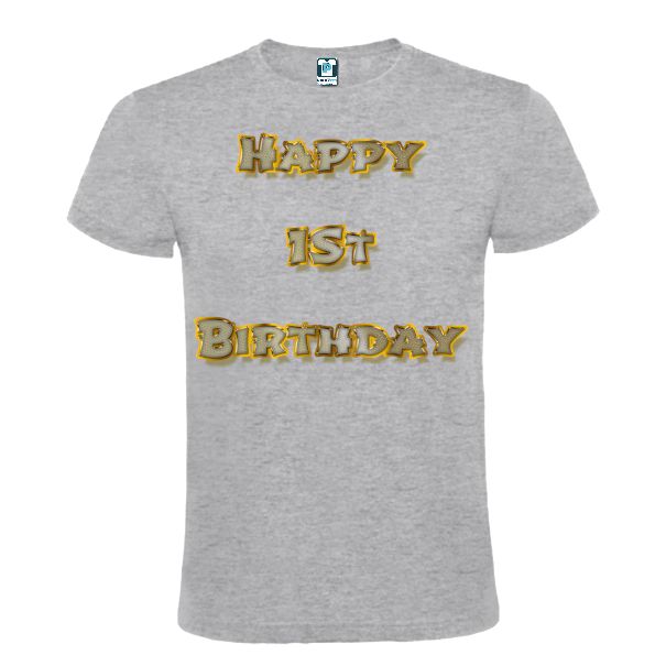 Tricou bărbat - Happy 1st Birthday - imagine 6