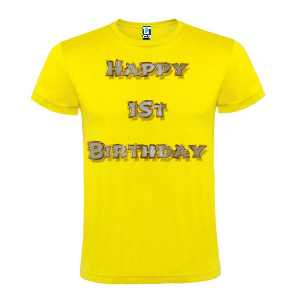 Tricou bărbat - Happy 1st Birthday - imagine 5