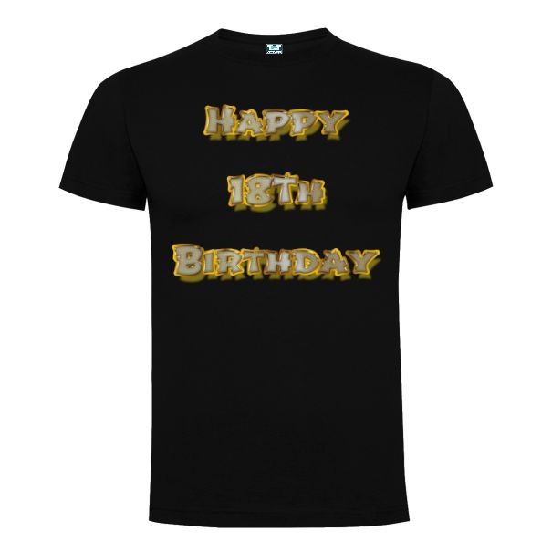 Tricou bărbat - Happy 18th Birthday - imagine 7