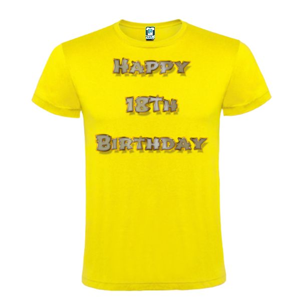 Tricou bărbat - Happy 18th Birthday - imagine 5
