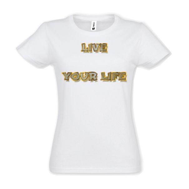 Tricou damă - Live Your Life - imagine 2