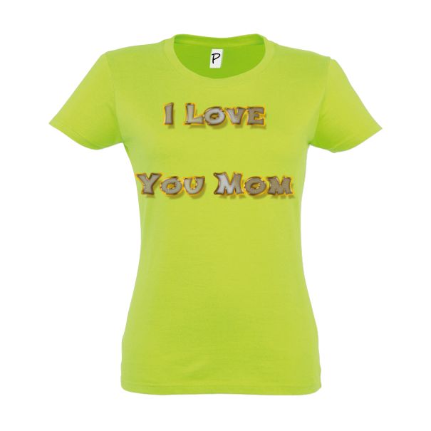 Tricou damă - I Love You Mom - imagine 9