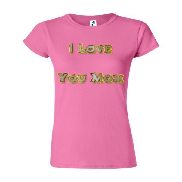 Tricou damă - I Love You Mom - imagine 8