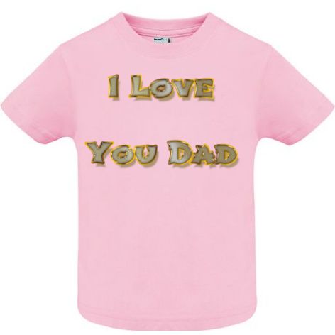 Tricou copii - I love You Dad - imagine 8