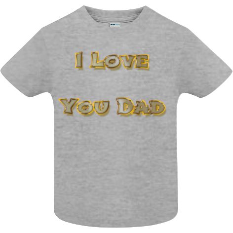 Tricou copii - I love You Dad - imagine 5