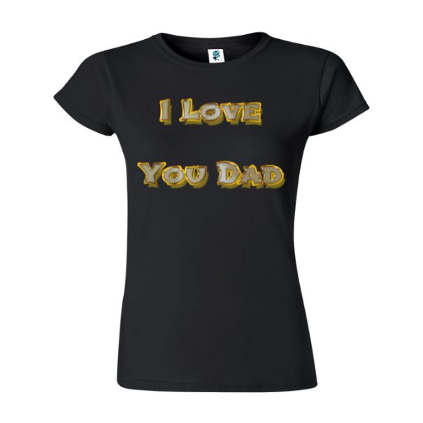 Tricou damă - I love You Dad - imagine 6