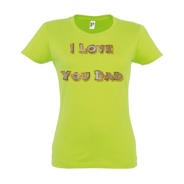 Tricou damă - I love You Dad - imagine 9