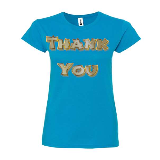 Tricou damă - Thank You - imagine 3