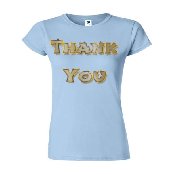 Tricou damă - Thank You - imagine 4