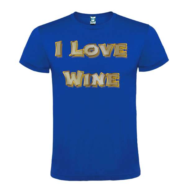Tricou bărbat - I Love Wine - imagine 3