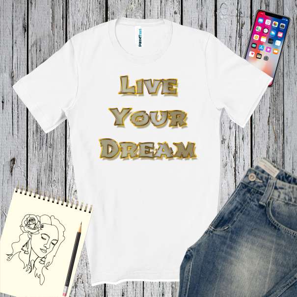 Tricou bărbat - Live Your Dream