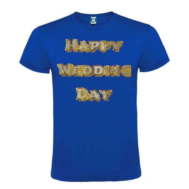 Tricou bărbat - Happy Wedding Day - imagine 3