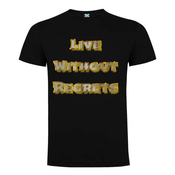 Tricou bărbat - Live Without Regrets - imagine 7