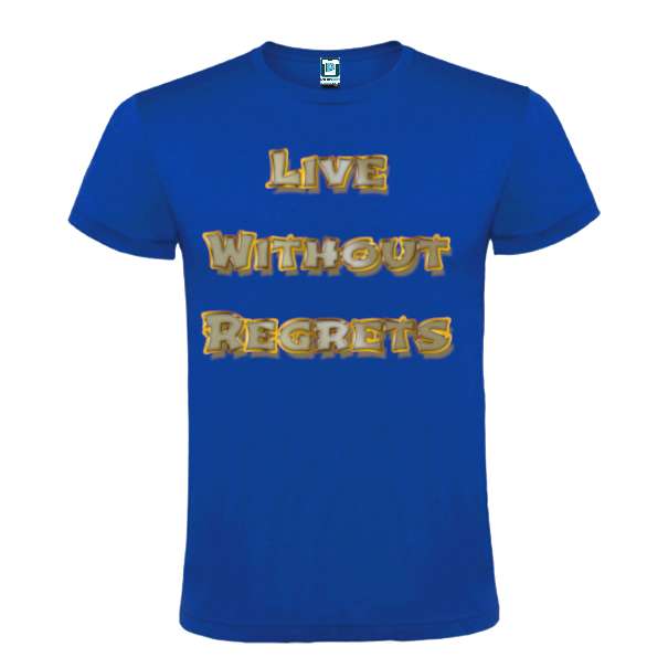 Tricou bărbat - Live Without Regrets - imagine 3