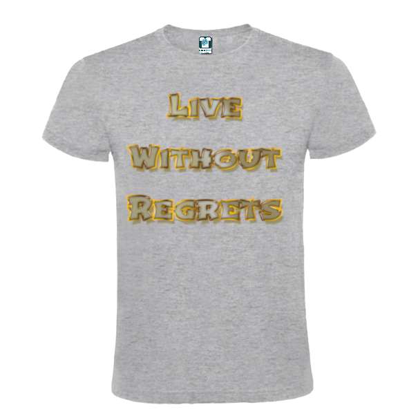 Tricou bărbat - Live Without Regrets - imagine 6