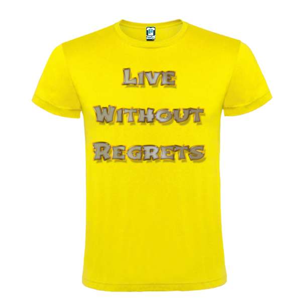 Tricou bărbat - Live Without Regrets - imagine 5