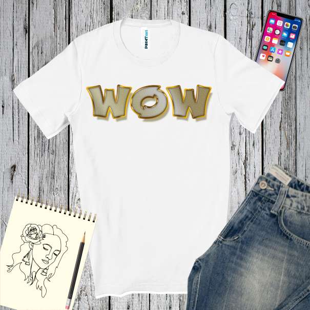 Tricou bărbat - Wow
