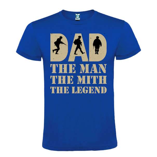 Tricou bărbat - Dad the Man - imagine 3