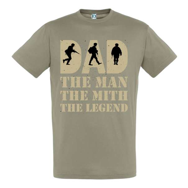 Tricou bărbat - Dad the Man - imagine 10