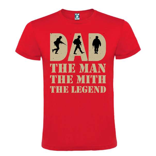 Tricou bărbat - Dad the Man - imagine 8