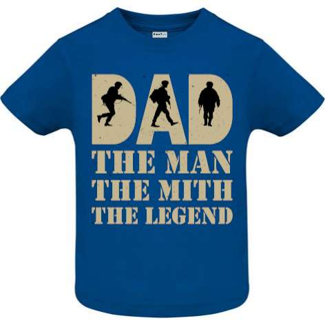 Tricou copii - Dad the Man - imagine 3