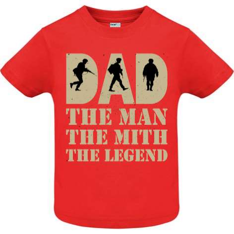 Tricou copii - Dad the Man - imagine 7