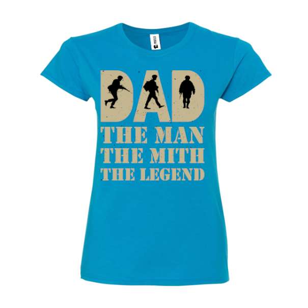 Tricou damă - Dad the Man - imagine 3