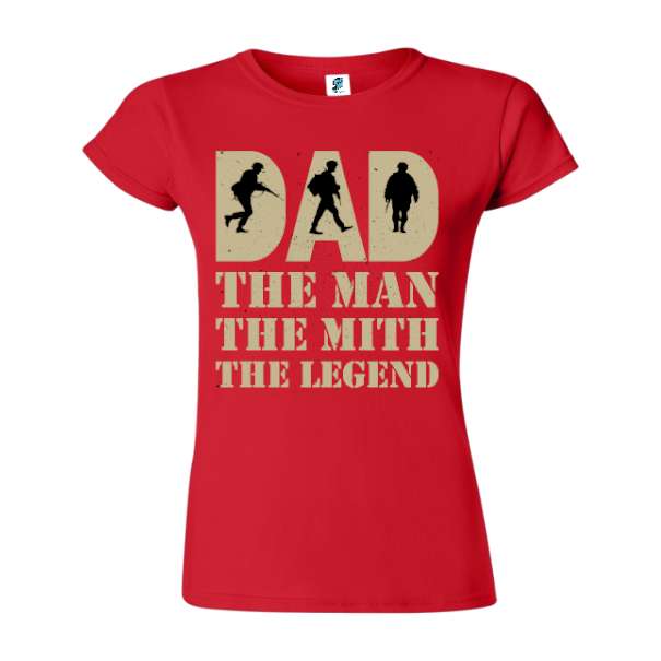 Tricou damă - Dad the Man - imagine 7