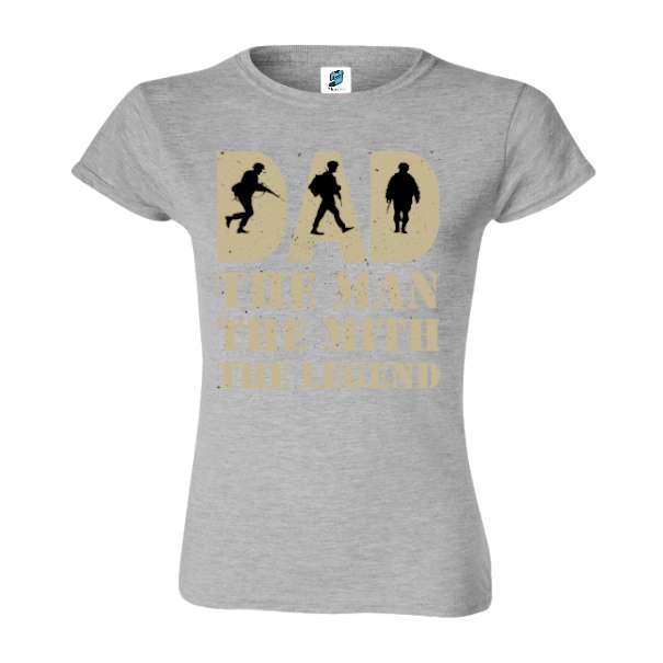 Tricou damă - Dad the Man - imagine 5