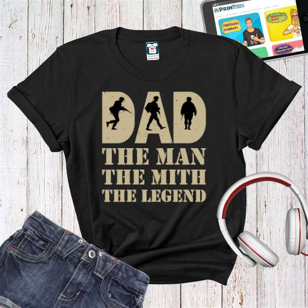 Tricou damă - Dad the Man