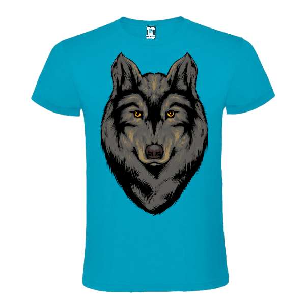 Tricou bărbat - Lup negru - imagine 4